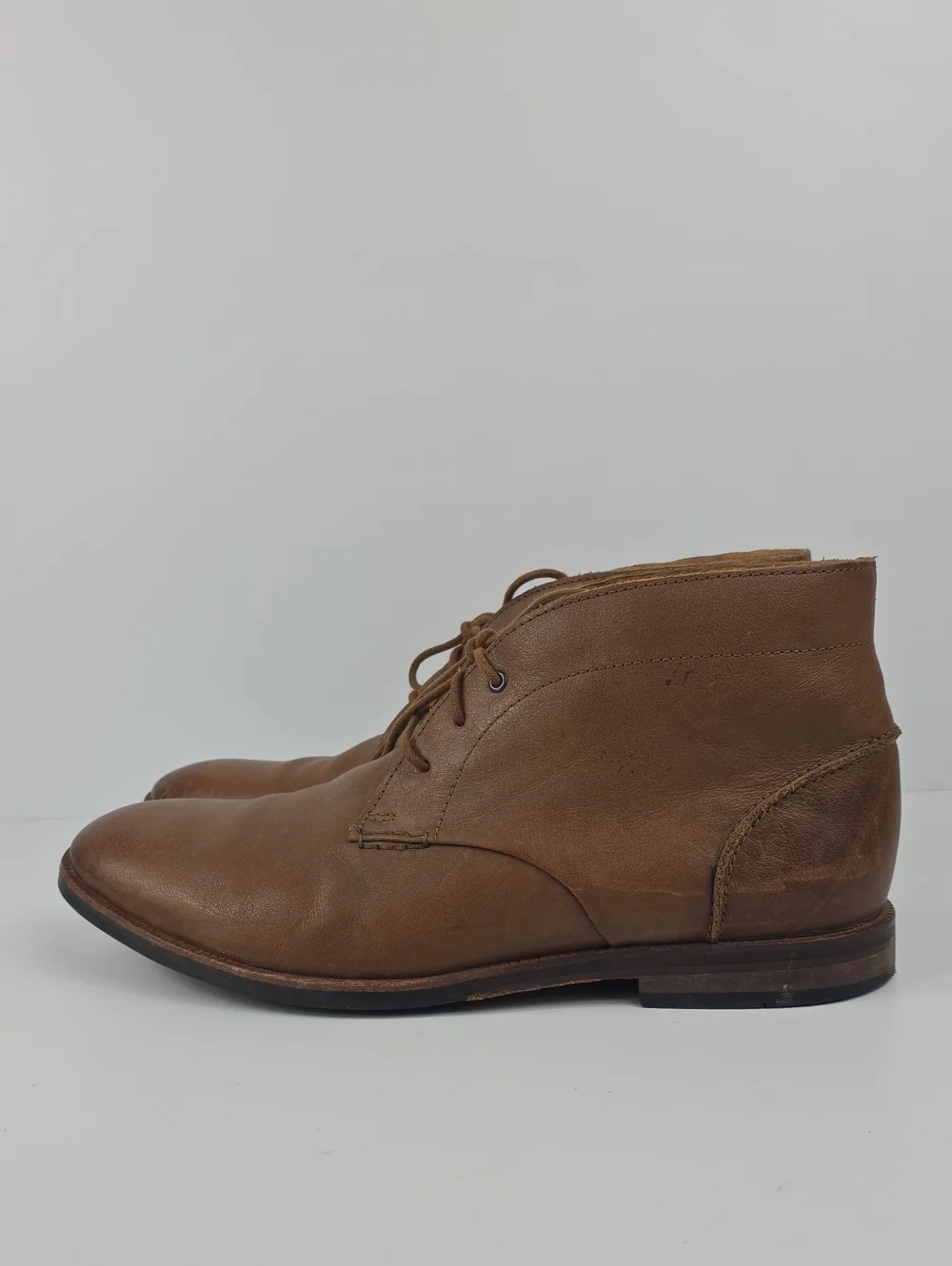 Clarks‎ Broyd Mid Tan leather Chukka Men's Boots Size 10